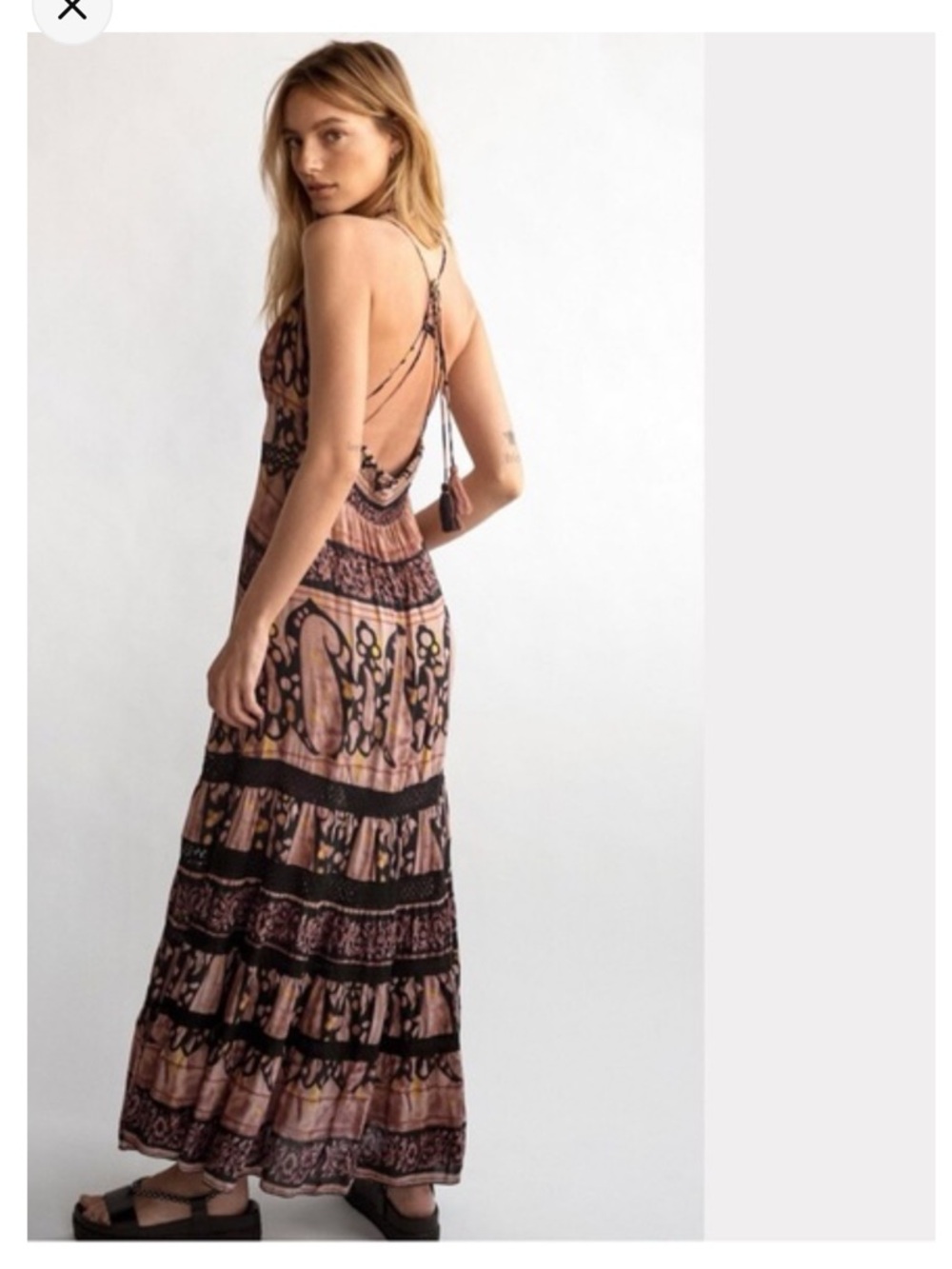 Free People Elektra Maxi Dress /
Sahara Combo size small - Picture 2 of 10